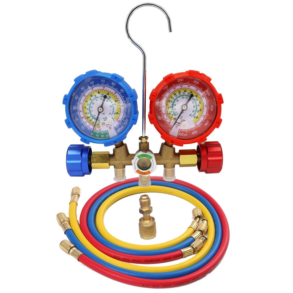 R22 R12 R502 R-134a Automobile Air Conditioner Refrigerant Pressure Display Fluoride Refrigeration Automobile Repair Tool