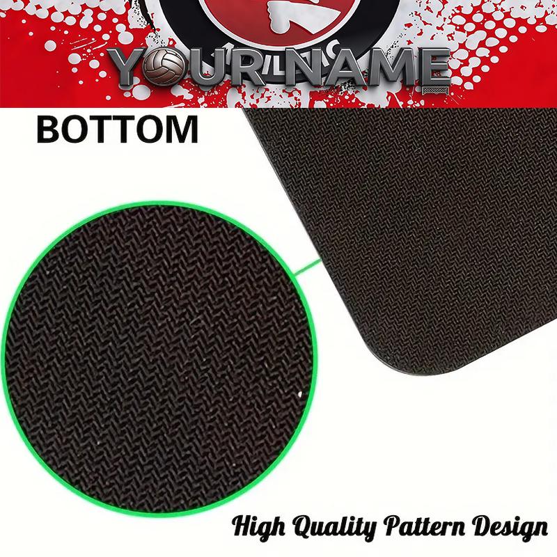 Custom Name,Charlton Athletic Mouse Pad, Large Gaming Desk Mat, Non-slip XXL Mousepad for Laptop & Tablet, Mini PC Playmat with Stitched Edges