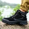 Safety Boots Men Electric Welder Indestructible Steel Toe Shoes Protective Work Boots Anti-smash Anti-puncture Work Safety Shoes