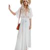 Women's Cardigan Lace Splicing Women's Clothing New Seaside Vacation Long Beach Sunscreen Shirt