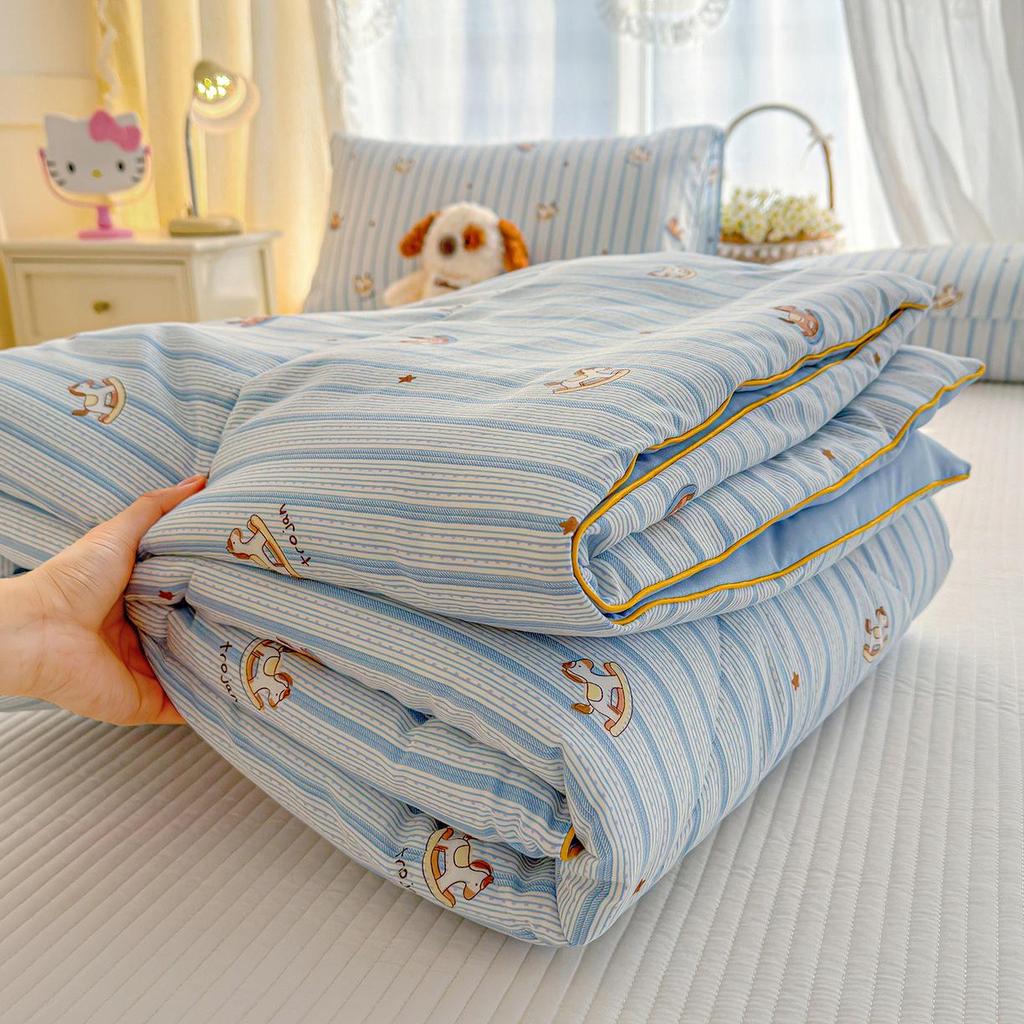Class A Maternal & Infant Double Layer Summer Gauze Quilt - Cool, Gift Boxed, Air Conditioning Blanket, Dormitory Thin Blanket, 8
