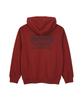Outdoor Products Multi Logo Zip-Up Hoodie (Burgundy)