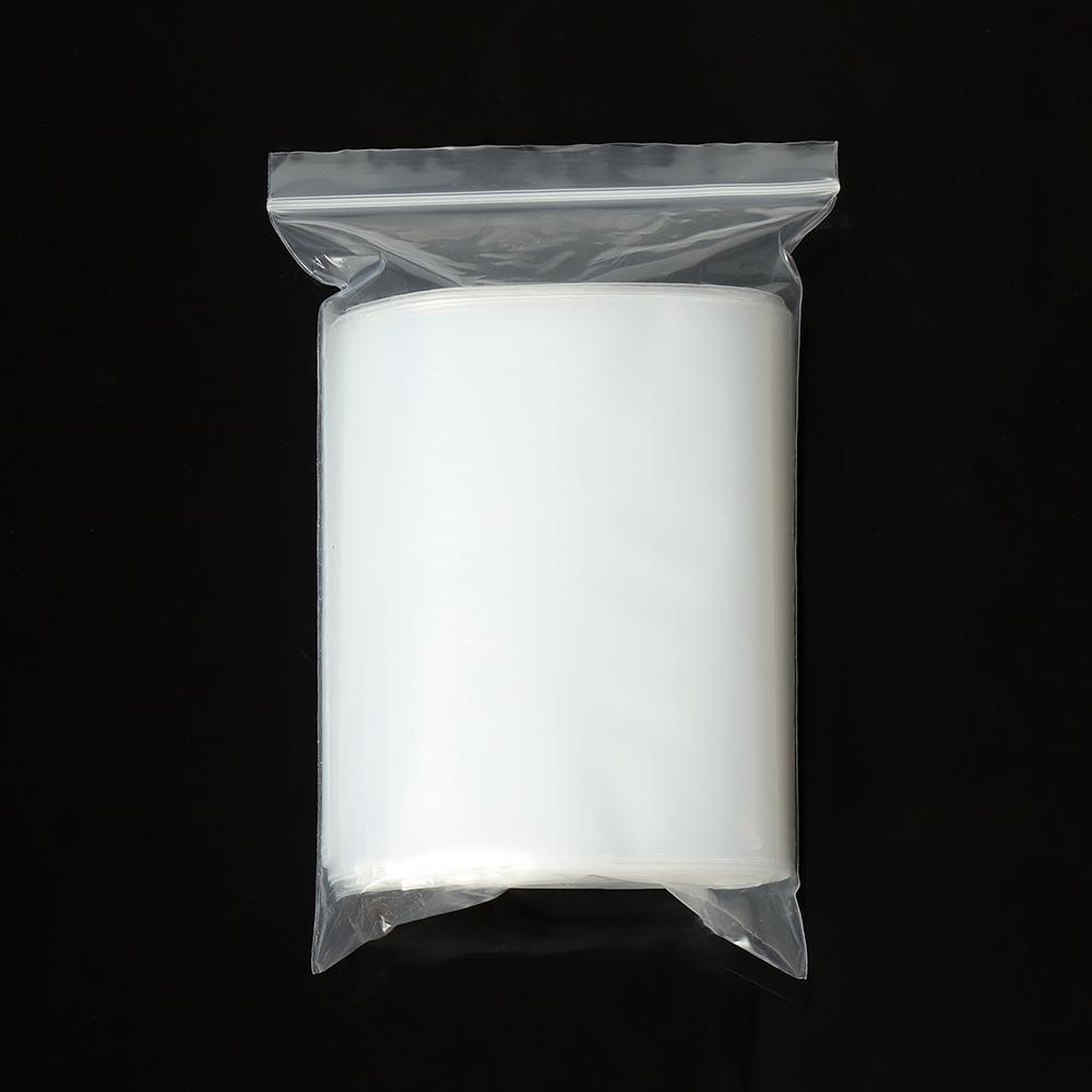 100 pièces Sacs en Plastique Transparent Auto-scellants à Fermeture Zip 4*6/5*7/6*8/7*10cm Sacs Transparents Ziplock pour Emballage de Bijoux