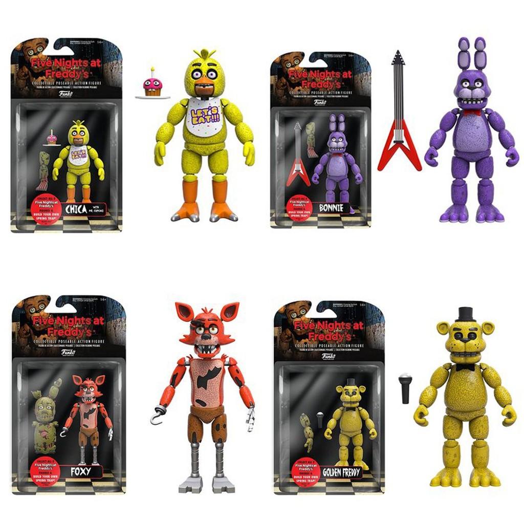 Rozkošná kloubová akční figurka Fnaf Five Nights At Freddy's pro děti, dárky