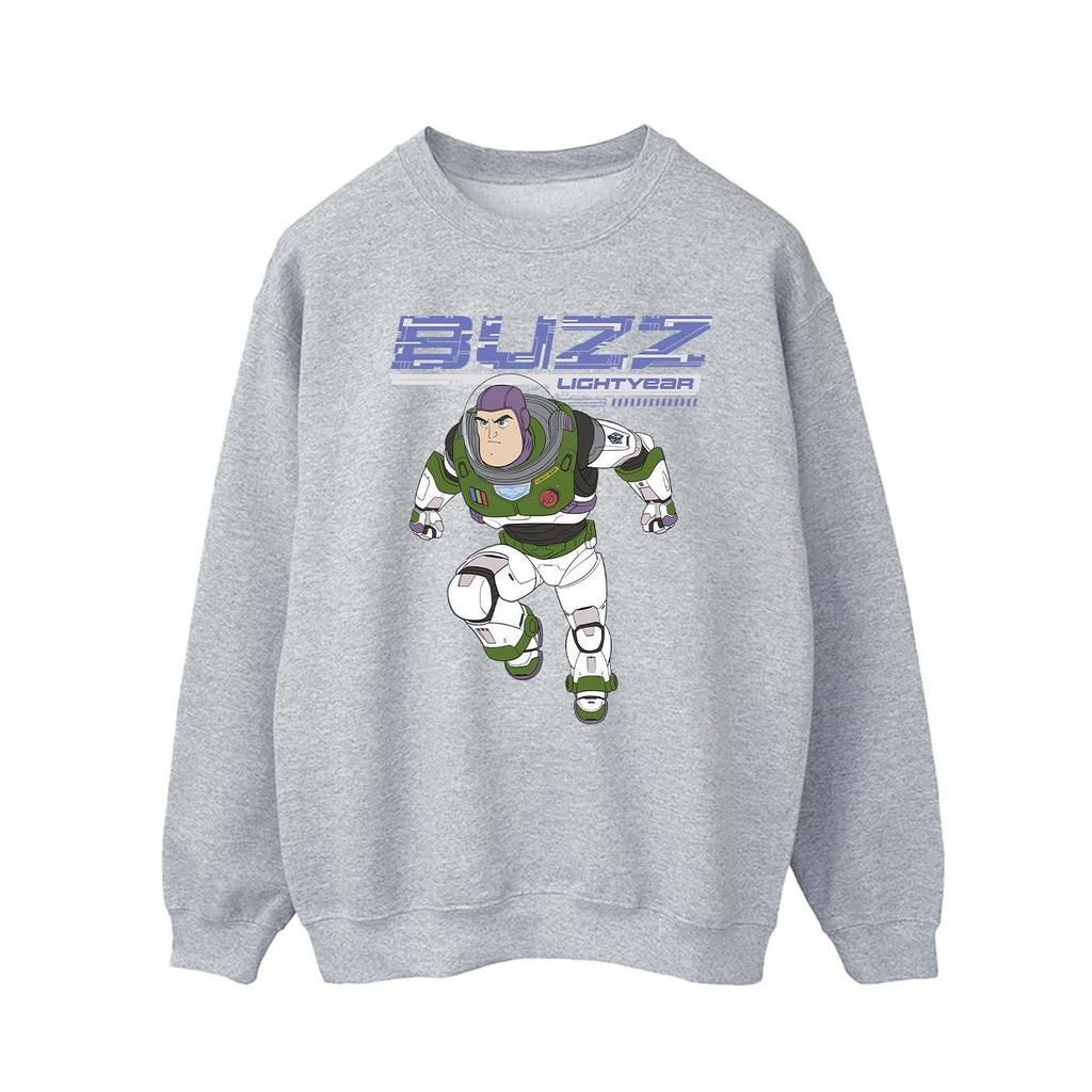 Disney Mens Lightyear Buzz Jump To Action Sweatshirt