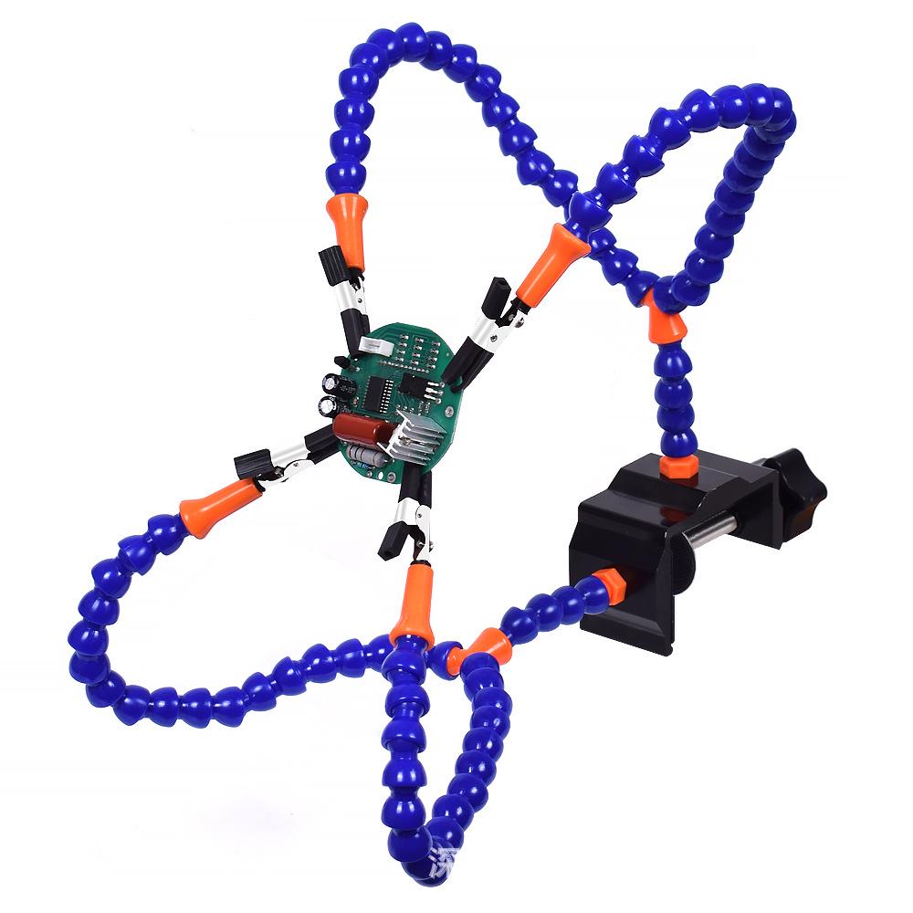Cross-border Four-Claw Soldering Station: Multifunctional Hose Base for Model Airplane Repair