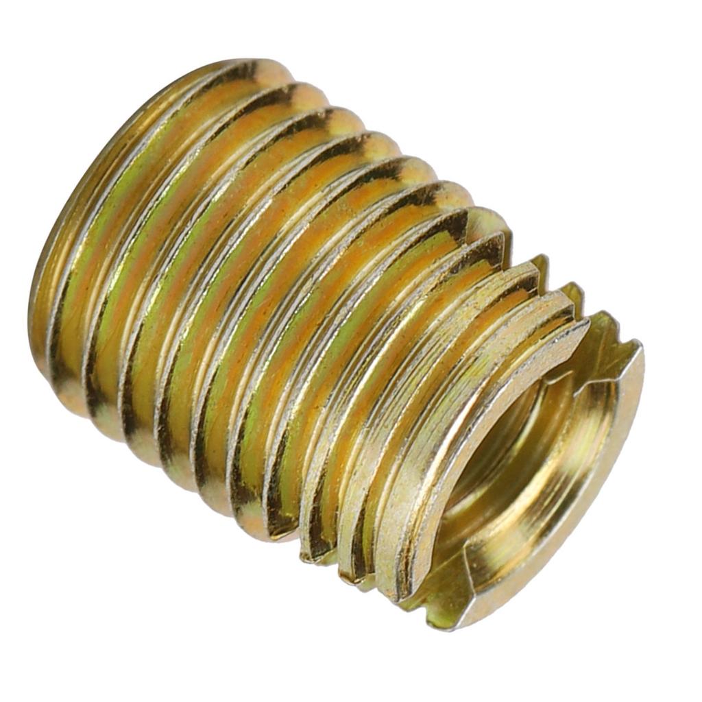 20 Stück 302 Kohlenstoffstahl selbstschneidende Gewindeeinsatz Zubehör