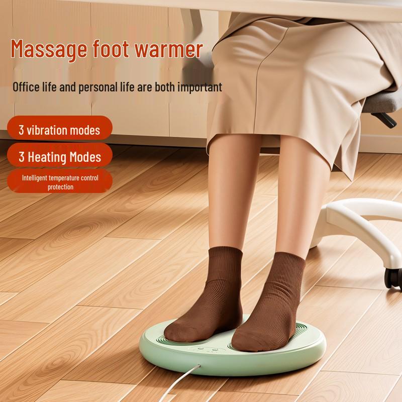 Under-Desk Foot Warmer: Winter Office Heater & Electric Blanket Cushion
