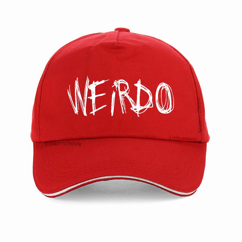 WEIRDO Punk Emo Golf Cap Funny Goth Heavy Metal Hiphop Baseball Caps Unisex Adjustable Baseball Caps Summer Snapback hats Adjustable