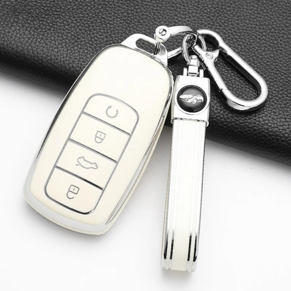 Fashion TPU Car Smart Key Case Cover for Chery Tiggo 8 Pro Tiggo 8plus New 5 Plus 7pro Chery Tiggo 7 Pro Max Omoda 5 C5 Keychain