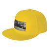 Fashion Chinese Party City New Year Festivity Flat Brim Sun Hat  Urban Casual Golf Cap