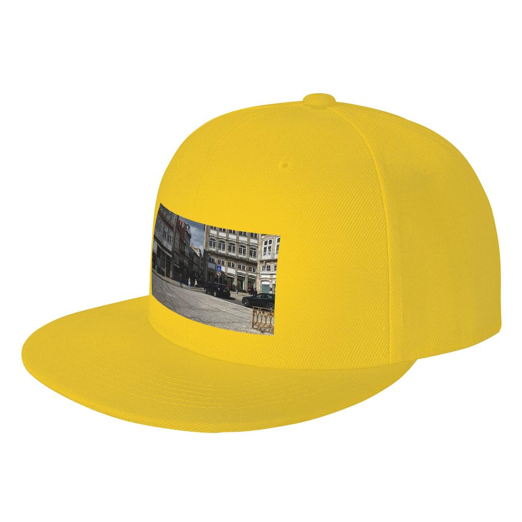 Fashion Chinese Party City New Year Festivity Flat Brim Sun Hat Urban Casual Golf Cap