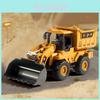Kids Bulldozer Toy With Alloy Front Scoop And Inertial Movement For Educational Play And Motor Skills Enhancement