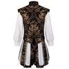 Elizabethan Renaissance Era Prince Cosplay Costume Vest Pumpkin Pants Set Gift