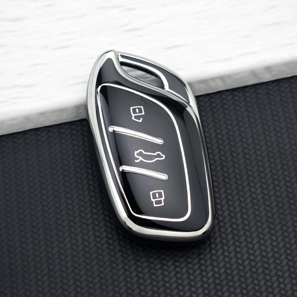 Soft Tpu Car Key Case Cover Fob For Mg Zs Ev Mg4 Hs Ehs Mg5 Mg6 Mg3 Mg7 Gt Zx For Roewe Rx5 Erx5 Rx3 Rx8 I6 I5 Car Accessories