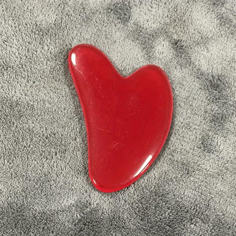 1Pc Heart-shaped Scraping Beauty Salon Facial Scraping Sheet Whole Body Tendon Scraping Board Hair Removal