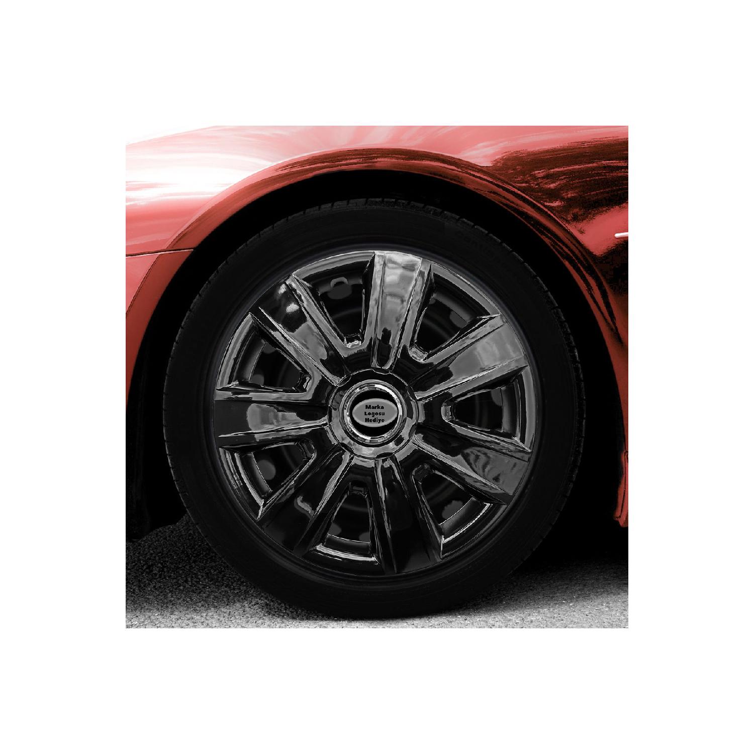 

Для Hyundai Excel 13-дюймовый колпак колеса с эмблемой фортепиано, черный набор из 4 204