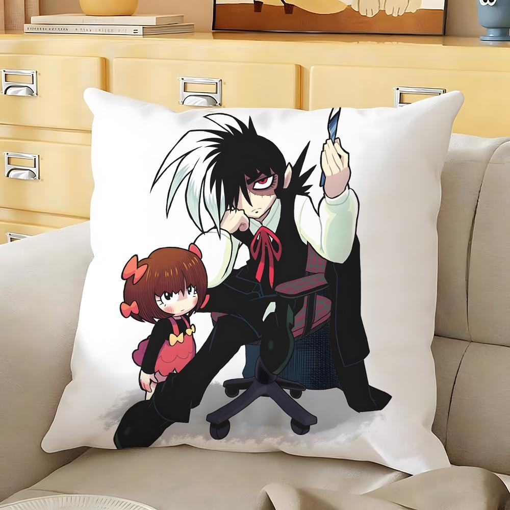 

Anime BBlack Jack Cushion Cover Soft Durable Reversible Pillow Cover Home Car MultiScene Daily Comfort Pillowcase 30X30cm