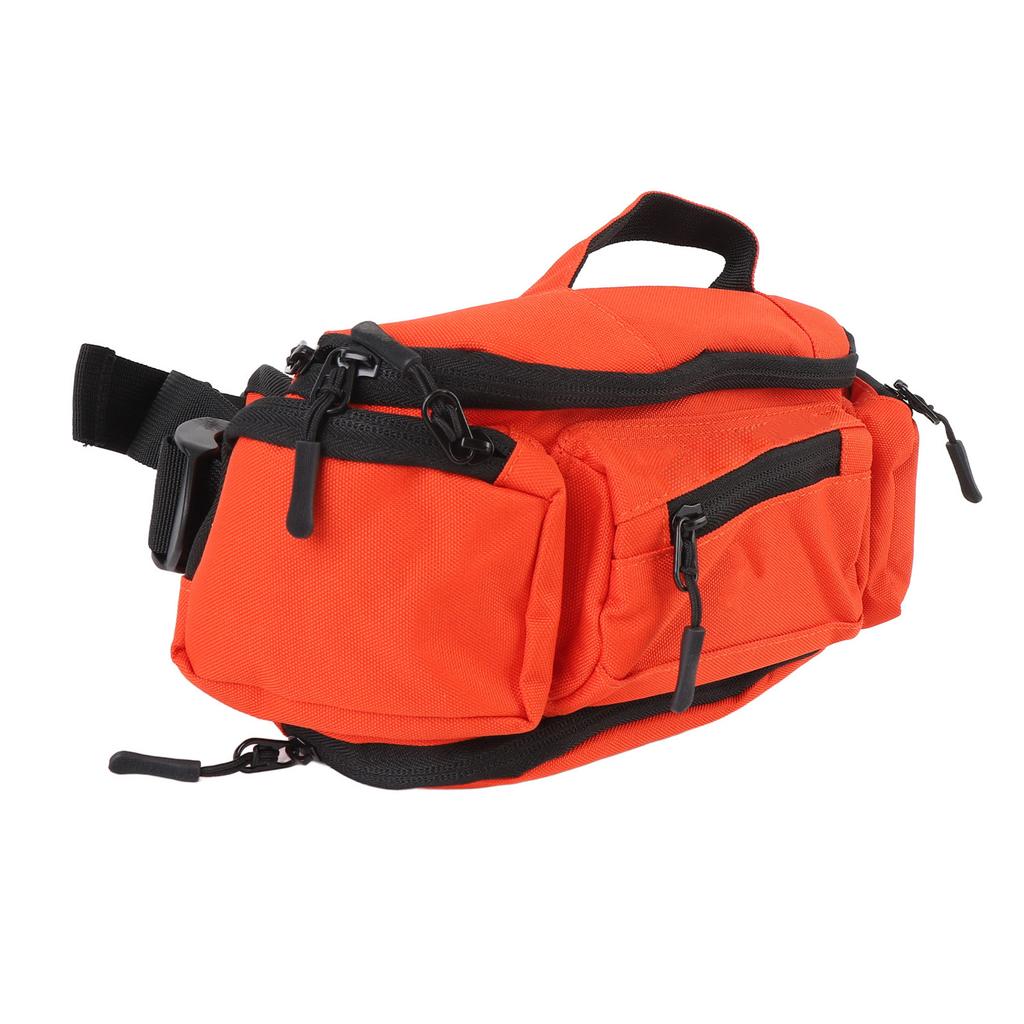Waist Bag Water Resistant Large Capacity Partition Storage Adjustable Belt Waist Pack for Travel Hiking Running Outdoor