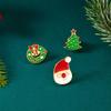 3Pcs/Set  Christmas Brooch For Women Men Cute Santa Claus Bell Elk Snowflake Snowman Enamel Pins Party Jewelry Gift