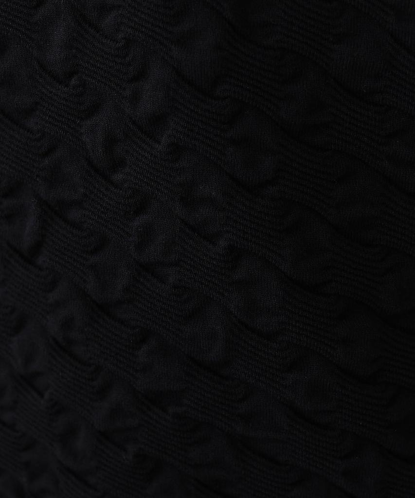 INDIVI Spring Knit Washable Cotton Puffed Jacquard White Size 38 Sweater, Blend, Knit, 12712152, Women's, (001), (M)