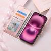 Luxury Flip Leather Case for iPhone 17 Air 16 15 14 13 12 11 Pro Max 16E X XR Plus SE3 Wallet Card Slot Phone Purse Cover Coque