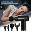 High Frequency Massage Gun Muscle Relax Body Relaxation Electric Massager with Portable Bag for Fitness