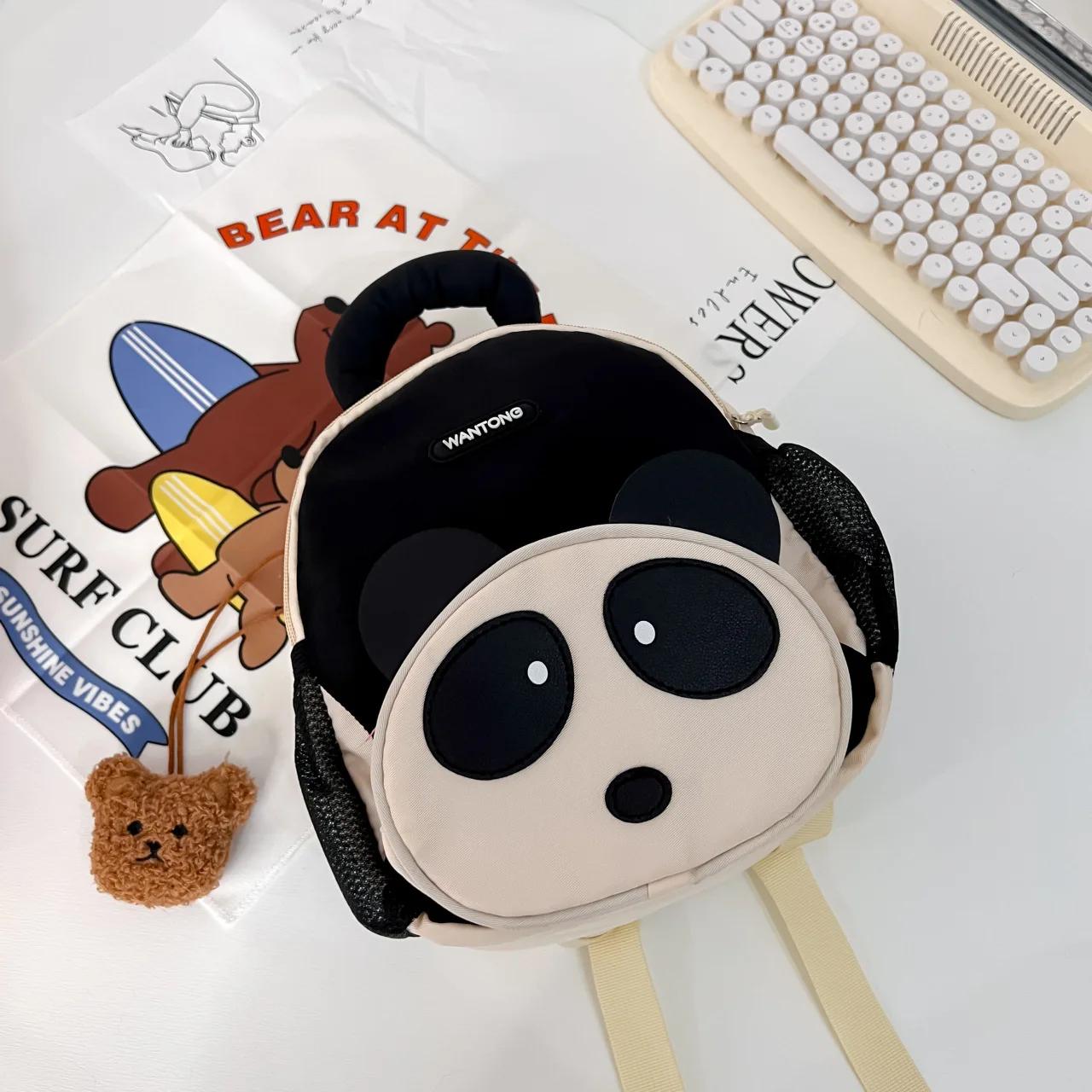 

Kawaii детский сад животное школьный ранец мультфильм досуг мода панда мужчины женщины легкий большой емкости дети сумка через плечо школьная