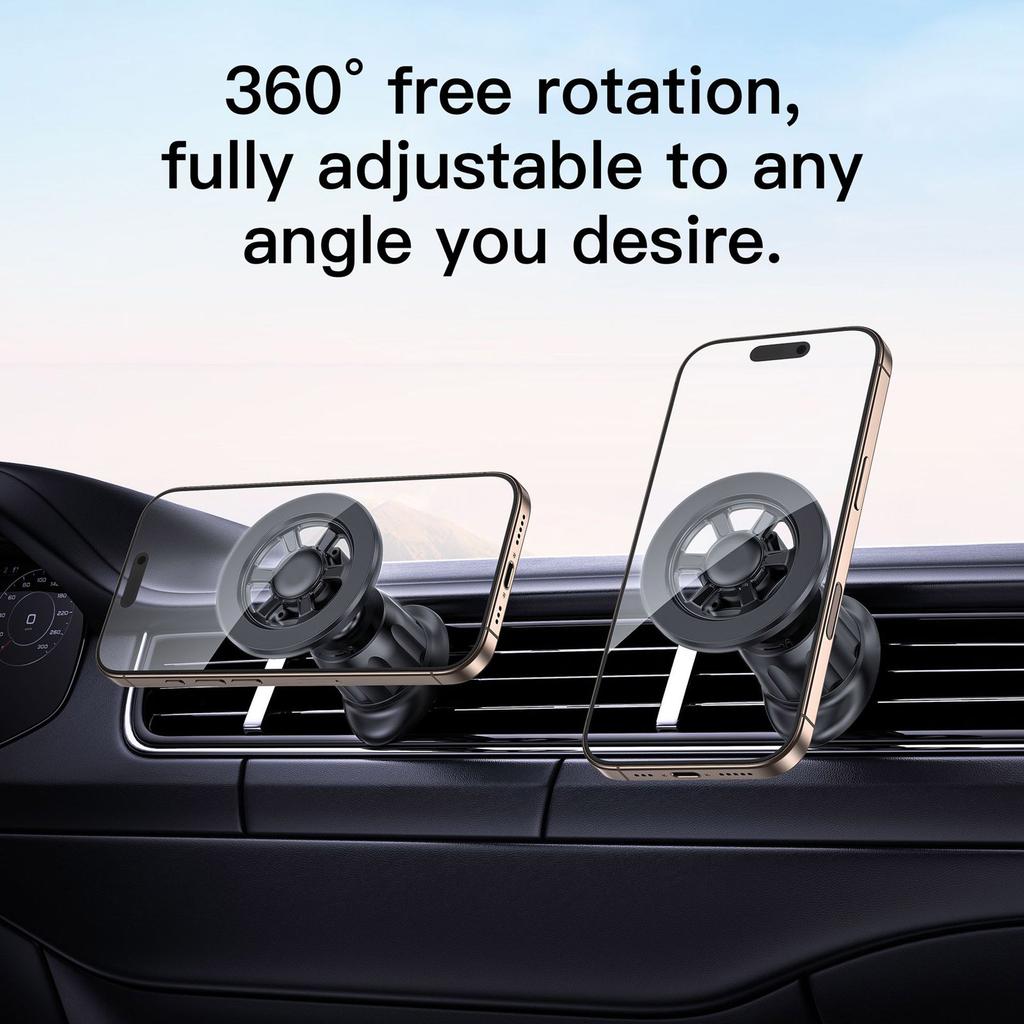 Car Phone Holder Magnetic Suction Car  Dashboard Suction Cup Magnet
