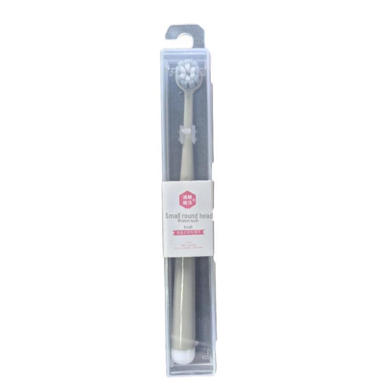 Soft Bristle Small Round Head Toothbrush for Sensitive Teeth
