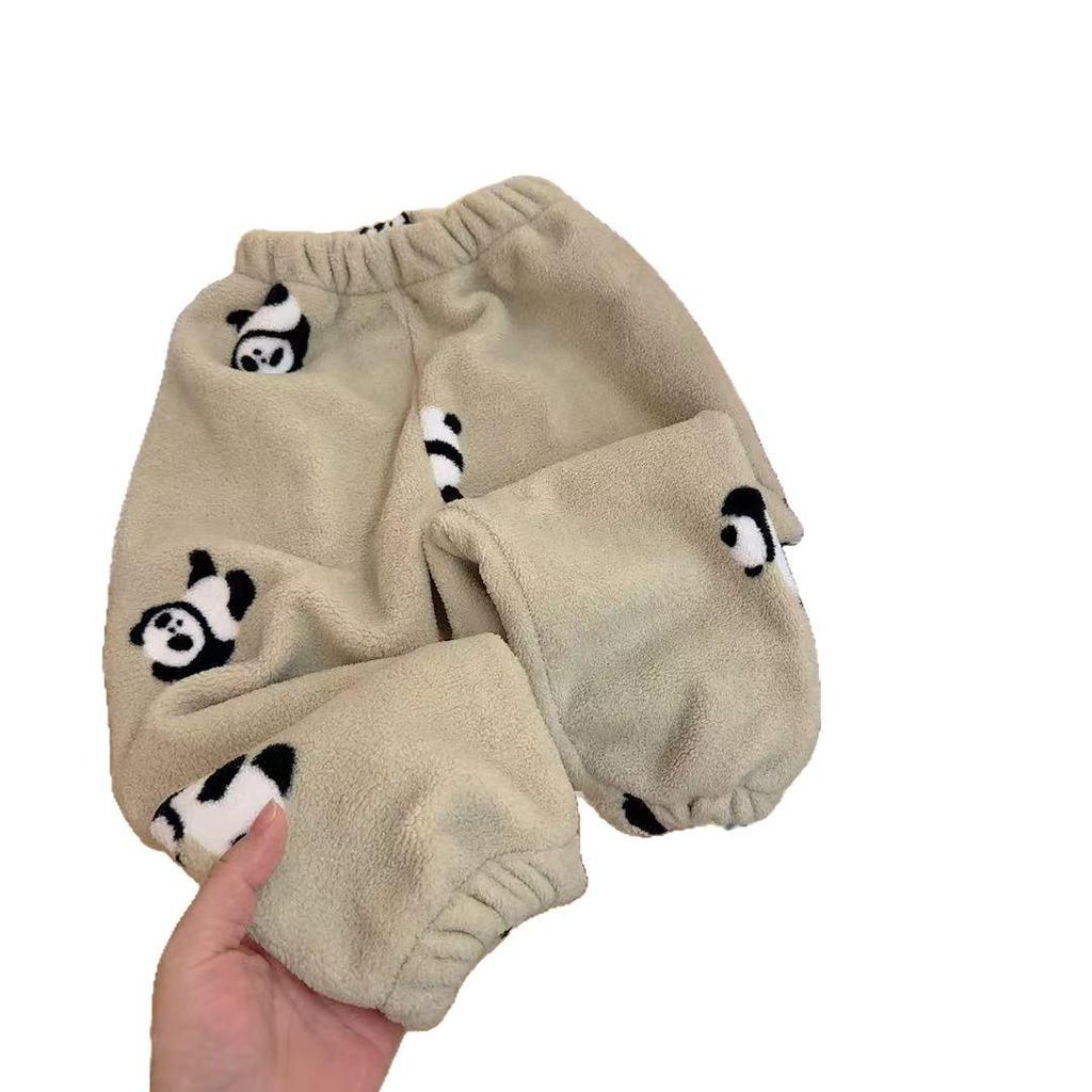 Kids' Cozy Thermal Fleece Pants - Winter Casual for Boys & Girls