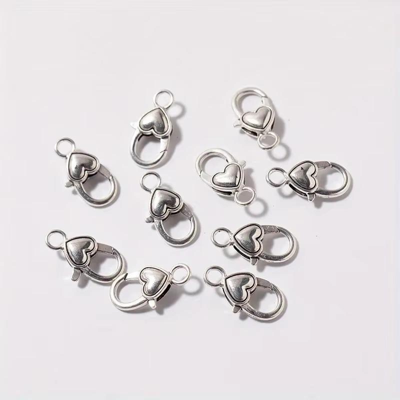 10pcs/set Keychains, Patterned Beaded Necklaces, Bracelets, Ornaments, Materials