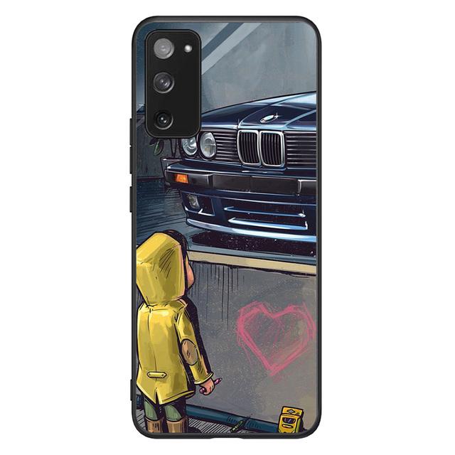 Boy See Sports Car Jdm Drift Handyhülle für Samsung Galaxy S8 S9 S9plus S10e S10 5g S20plus S21plus S21ultra Note10