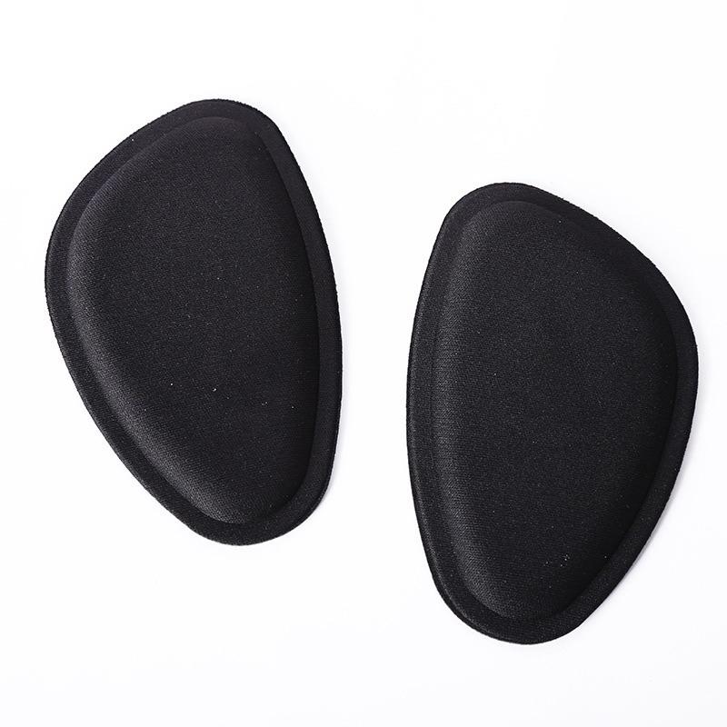 1Pair Women Forefoot Pad Pain Relief Insert Half Size Insoles Non-Slip Cushion Shoe Breathable Sweat Absorbing Foot Pads