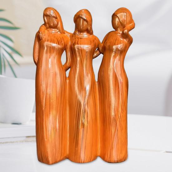 Figurka Przyjaźni Sióstr Statua Przyjaźni Między Kobietami Dwie/Trzy/Cztery/Pięć/Sześć Sióstr Rzeźba Przyjaciółki Najlepsze Przyjaciółki Prezent Urodzinowy Bożonarodzeniowy