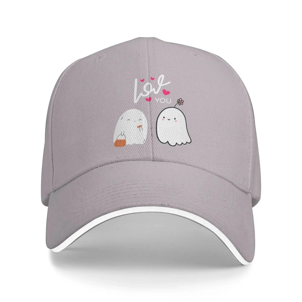 Ghost Of Disapproval Baseball Cap Love You Tennis Skate Sun-Proof Trucker Hat Women Men y2k Funny Design Baseball Caps