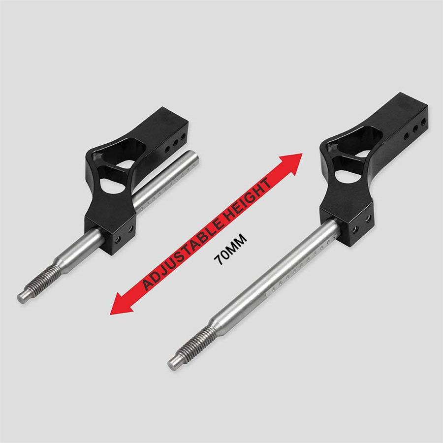 Adjustable Height Lever Extension Stick Car Shift Knob Gear Shifter Extender Kit