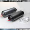Aluminum Exhaust Muffler With Clamp For KAYO Apollo BSE Bosuer xmotos SSR SDG 110 125 140 150 160cc CRF KLX TTR Pit Dirt Bikes
