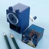 Automatically Enters Lead Hand Crank Pencil Sharpener Sketching Pencil Sharping Tools  Boys Girls