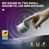 Protable Bluetooth Speaker IPX5 Waterproof RGB Magnetic Speaker Mini Sound Box 700Mah Playback Player Phone Holder