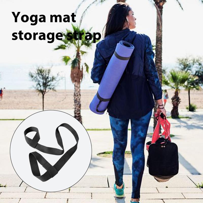 Yoga Mat Carrier Lightweight Yoga Mat Sling Hands-Free Yoga Mat Holder Strap Yoga Mat Carrying Strap for Gym Exercise