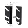 1Pair Skateboard Display Rack Acrylic Wall Stand Fixed Mount Indoor Floating Skateboard Storage Bracket Wall Holder