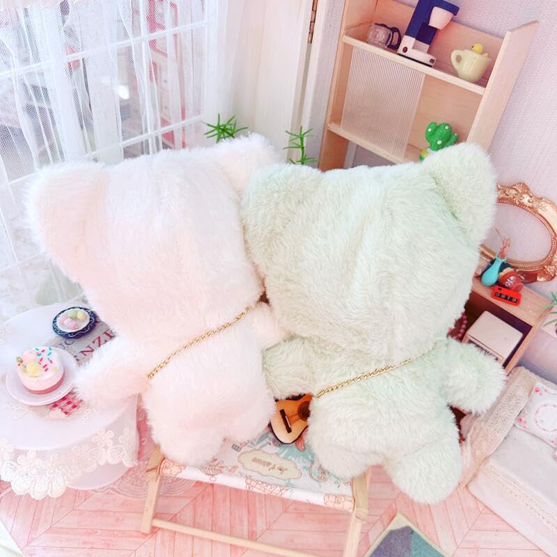 Fluffy Bear Kigurumi [20cm Size] Green g.triger G-Trigger Nuikatsu [Product]