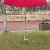 Portable Umbrella Base Spikes Stake Anchoring Holder For Quick Setups In Camping Picnics Patios And Backyard Activities