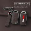rmwpf7 Suitable for Skoda VIRS Fabia Kamiq Karoq Kodiaq Octavia Rapid Superb alloy car key case Leather car key guard accessory