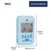 Small Electronic Metronome Professional Clip on LCD Digital Rhythm Metronome for Skipping Rope and Running Exercises