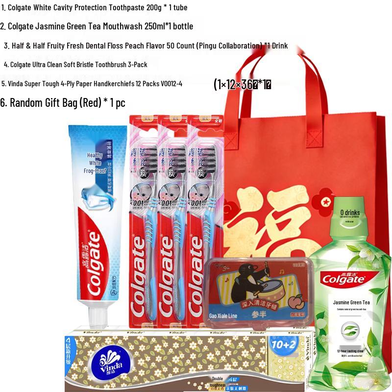 Colgate Tea Peach Oral Care Bundle