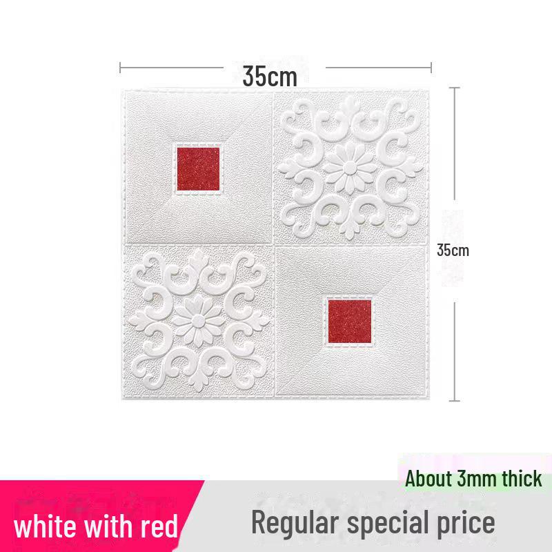 3D Waterproof Foam Wall Stickers for Ceiling and Background Decoration