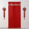 Lace Princess Privacy Door Curtain - No Drill, Anti-Peep, Decorative Partition for Bedroom or Living Room.