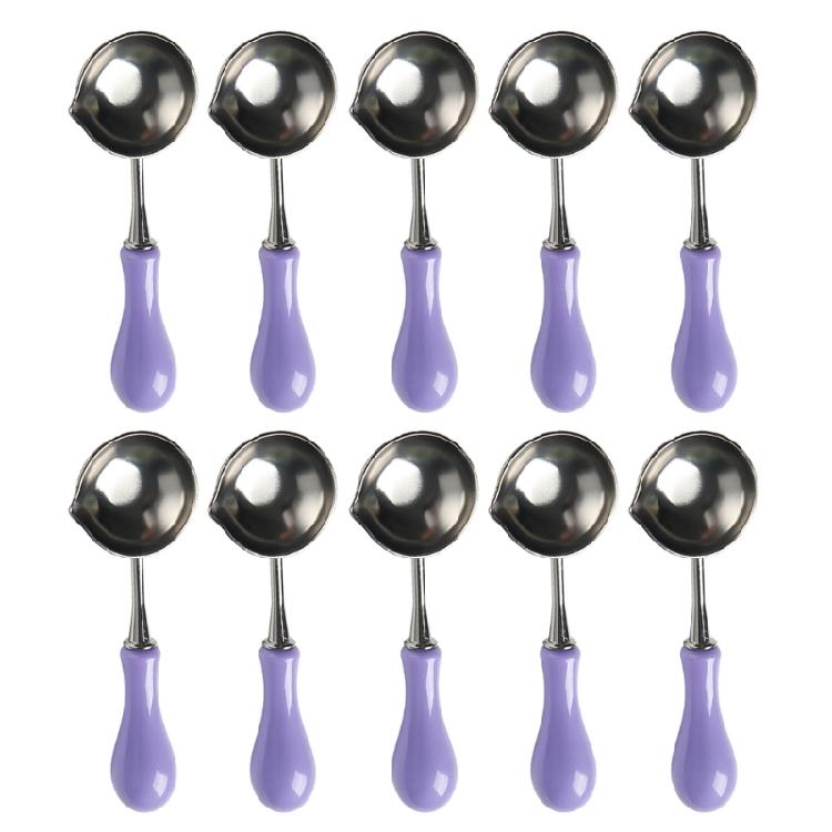 10 Pièces/Ensemble Cuillère à Fondre pour Cachet de Cire Cuillère à Cachet de Cire Cuillère à Fondre pour Cachet de Cire Enveloppe